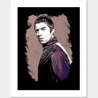 Liam Gallagher Vexel Artwork Posters and Art